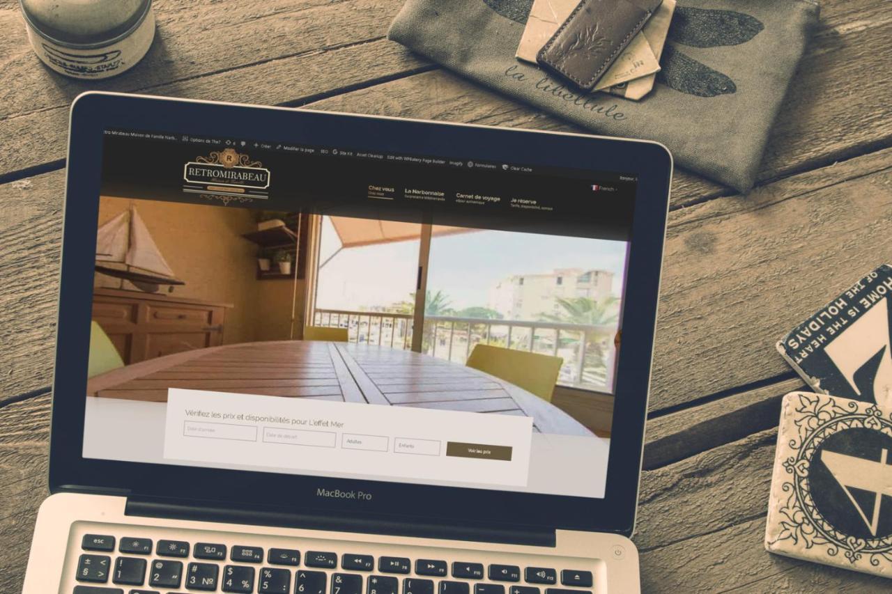 Retromirabeau "Cote Mer" - 29M2 - Lumineux - Terrasse Loggia - Vue Marina - Parking Securise - 2 A 3 Pers - Emplacement Top - Cheques Vacances Connect Gruissan Ngoại thất bức ảnh